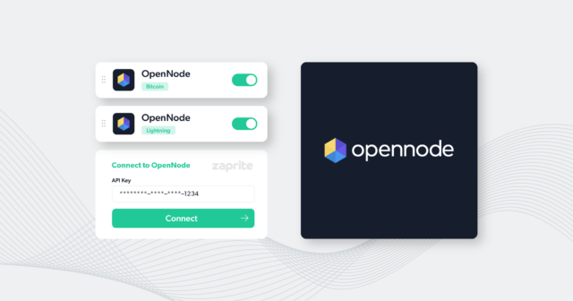 How To Connect An OpenNode Account