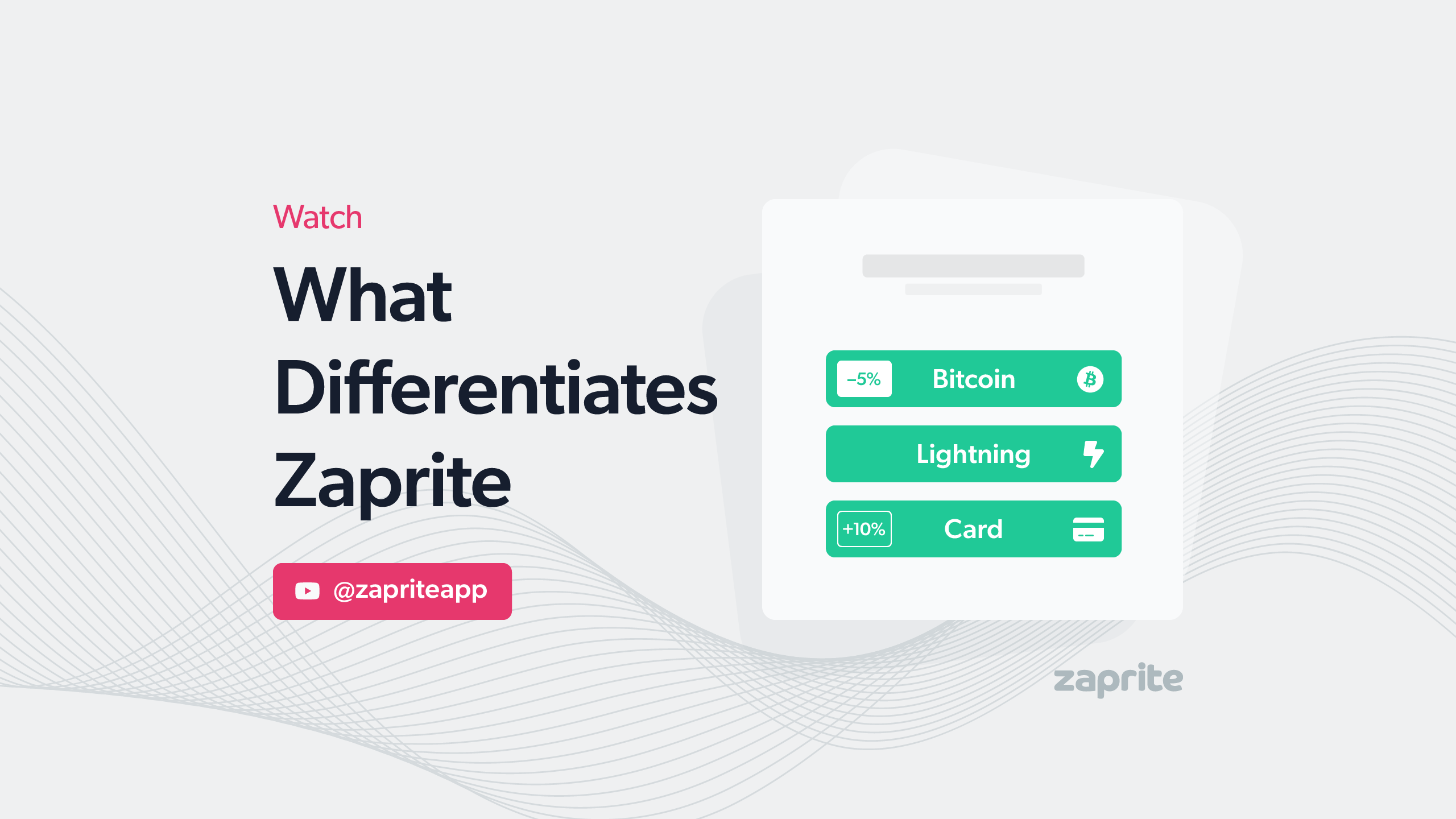 What Differentiates Zaprite