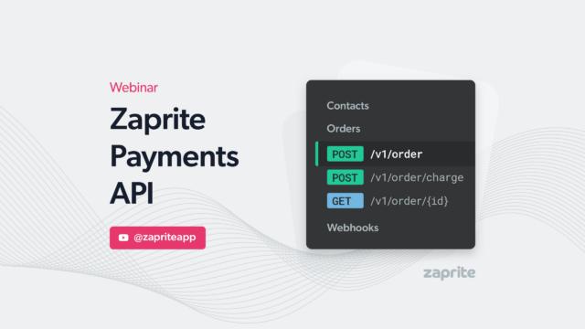 Webinar: Bitcoin Payments API